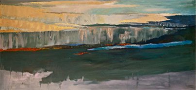 Place without sea gulls - 60x120